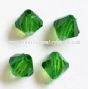 bicone faceted acrylic crystal beads